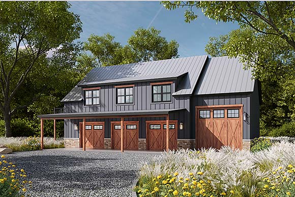 Garage-Living Plan 101205