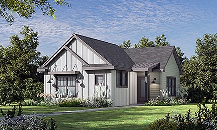 Cottage Country Elevation of Plan 101246