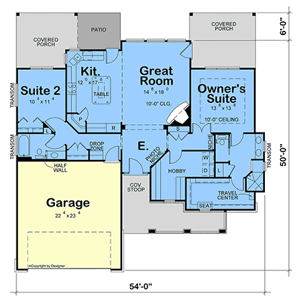 First Level Plan