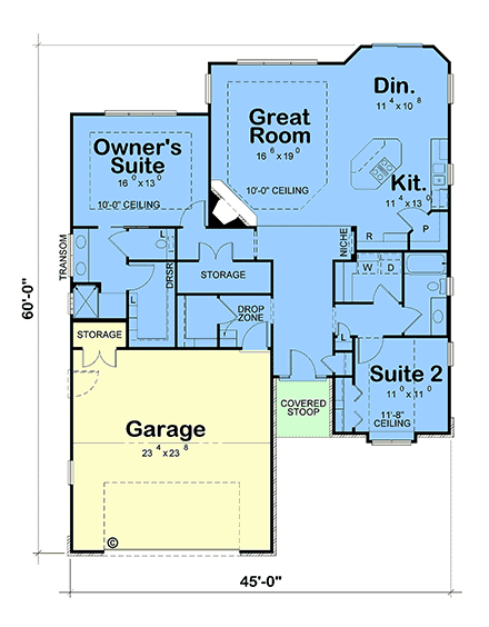 First Level Plan