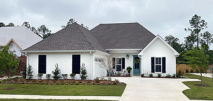 Acadian Contemporary Traditional Elevation of Plan 101301