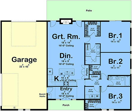 First Level Plan