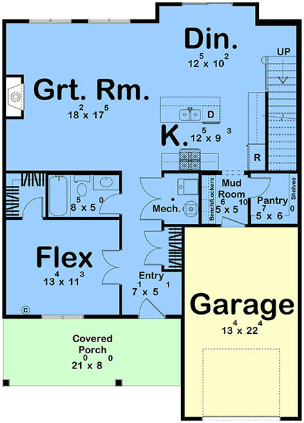 First Level Plan