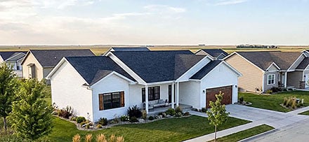 Country Ranch Traditional Elevation of Plan 101495