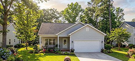 Country Traditional Elevation of Plan 101497