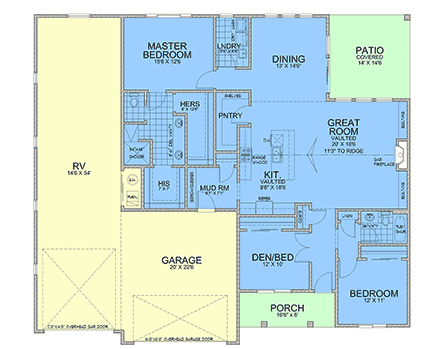 First Level Plan