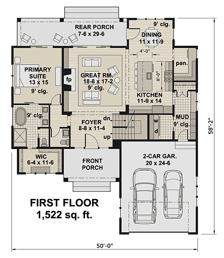 First Level Plan