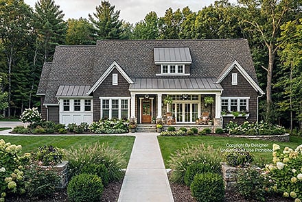Country Traditional Elevation of Plan 101940