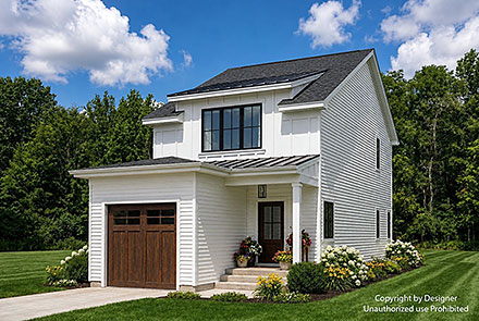 Farmhouse Elevation of Plan 101946