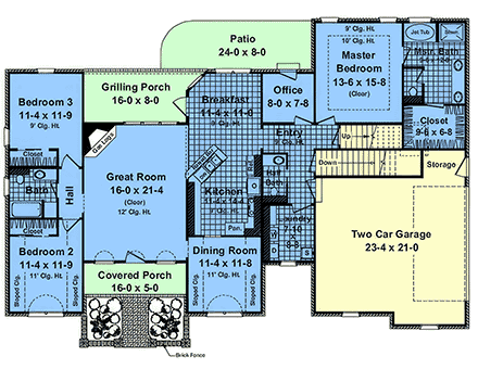 First Level Plan