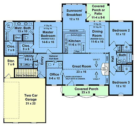 First Level Plan