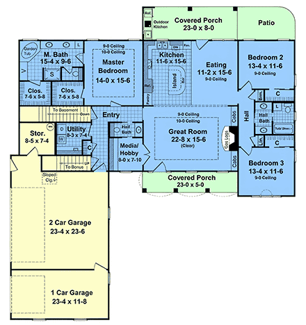 First Level Plan