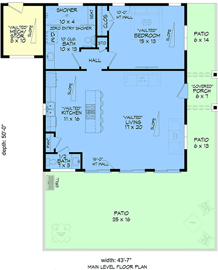 First Level Plan