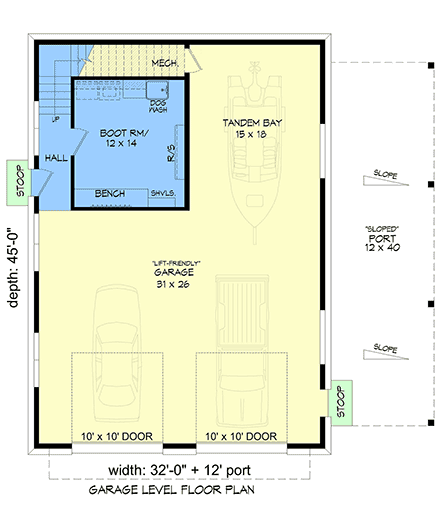 First Level Plan