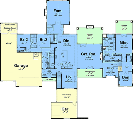 First Level Plan