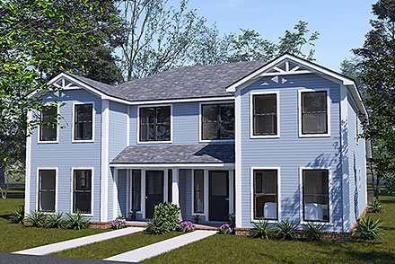 Traditional Elevation of Plan 102902