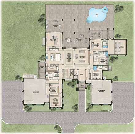 First Level Plan