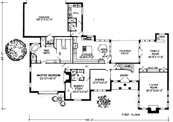 Traditional Level One of Plan 10417