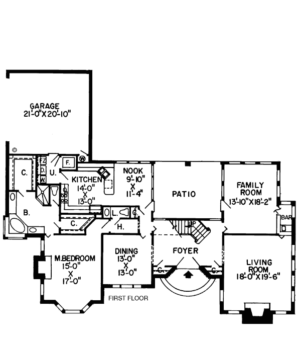 European Traditional Level One of Plan 10436