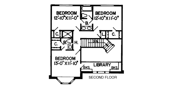 European Traditional Level Two of Plan 10436