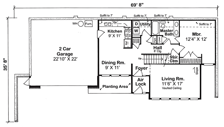 House Plan 10482 Level One