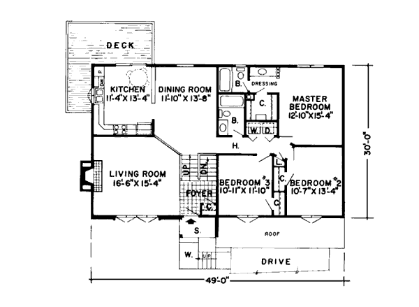 Contemporary Retro Level One of Plan 10524