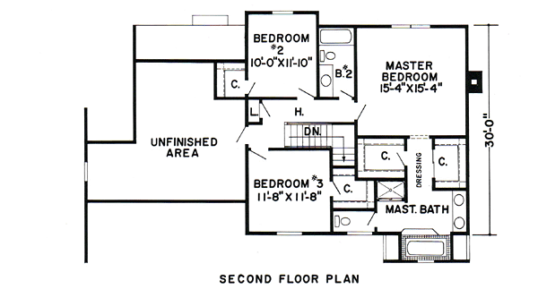 Traditional Level Two of Plan 10525