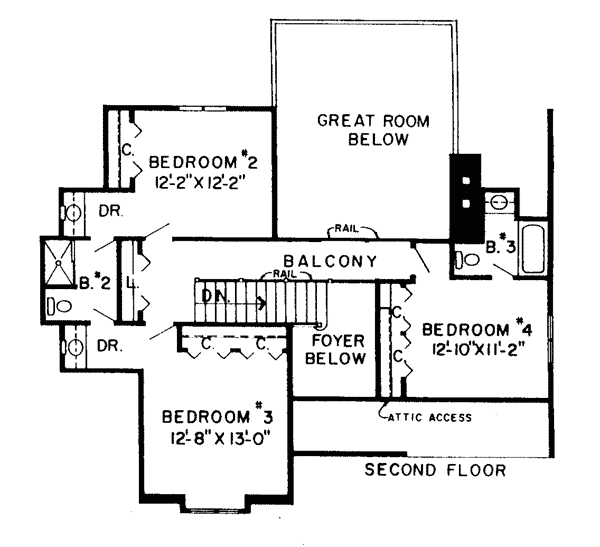 Tudor Level Two of Plan 10551