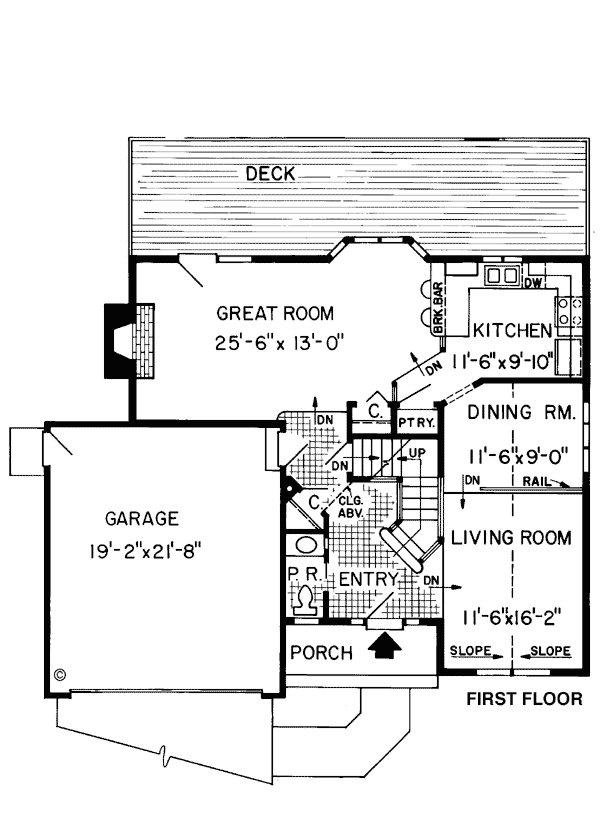 Traditional Level One of Plan 10683