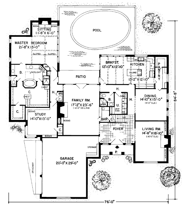 European Traditional Level One of Plan 10696