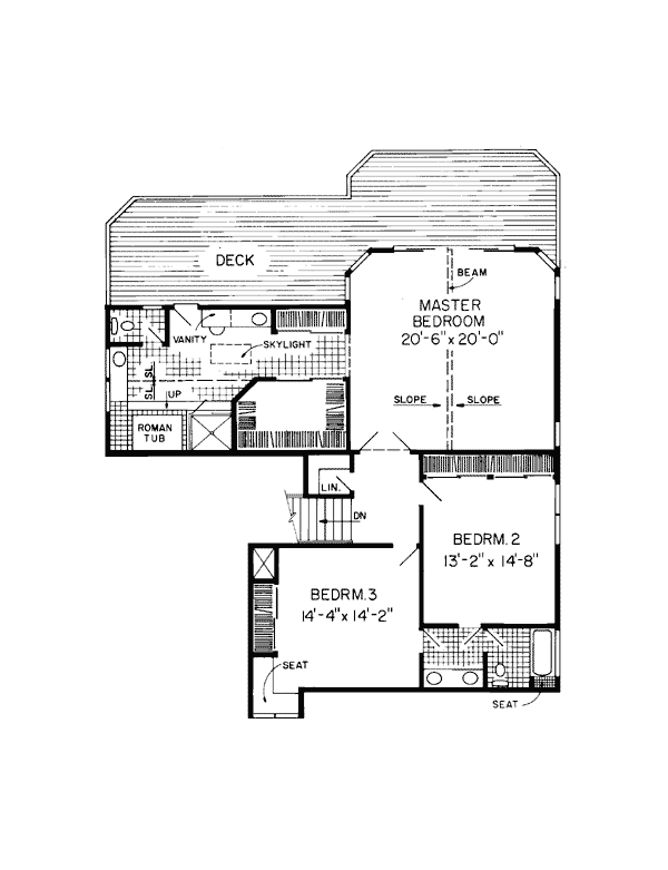 Contemporary Traditional Level Two of Plan 10758