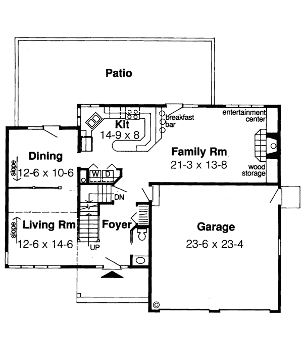 Retro Traditional Level One of Plan 10787