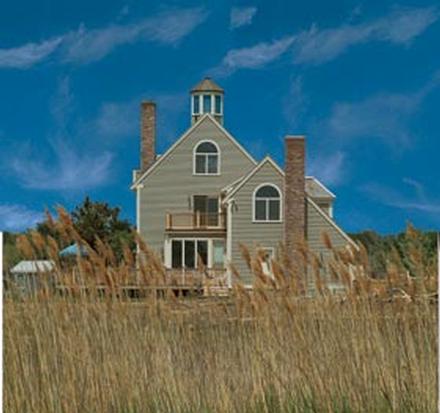 Cape Cod Coastal Cottage Victorian Elevation of Plan 19391