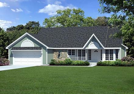 House Plan 20056 Elevation