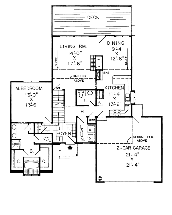 Traditional Level One of Plan 20068