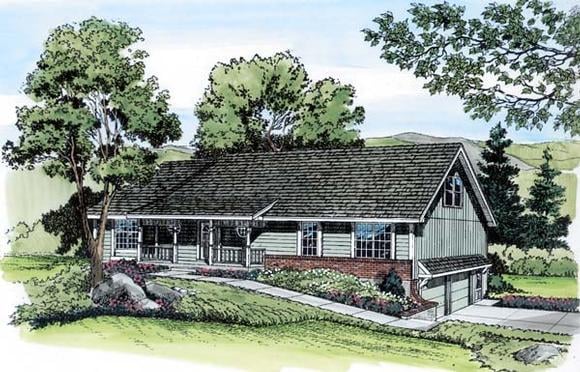 House Plan 20111 Elevation