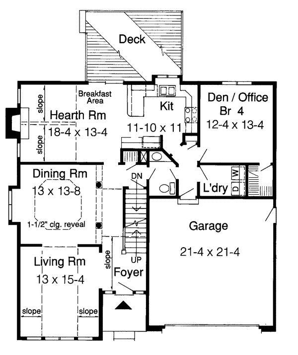 Traditional Level One of Plan 20134