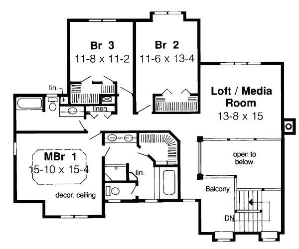 Contemporary Traditional Level Two of Plan 20152