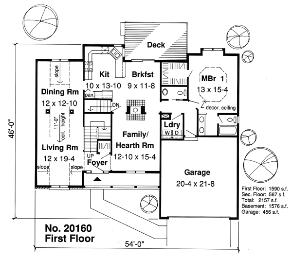 Country Traditional Level One of Plan 20160