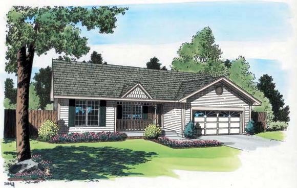 House Plan 20161 Elevation