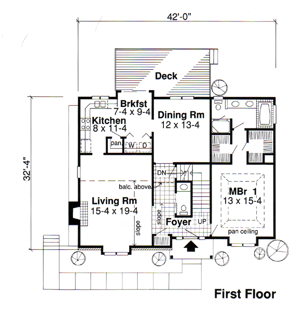 Contemporary Traditional Level One of Plan 20184