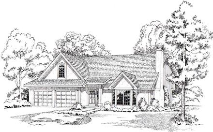 House Plan 20208 Elevation