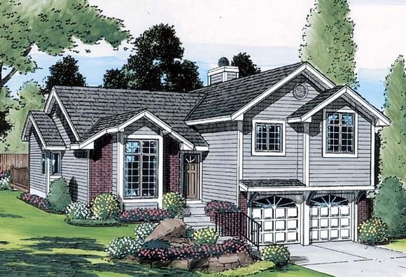 House Plan 20218 Elevation