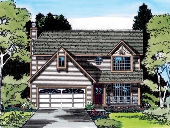 House Plan 20219 Elevation