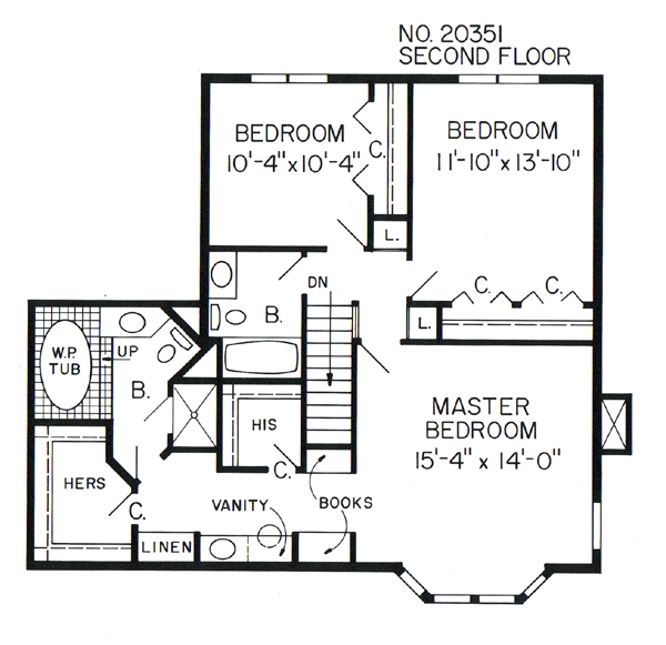 Country Traditional Level Two of Plan 20351