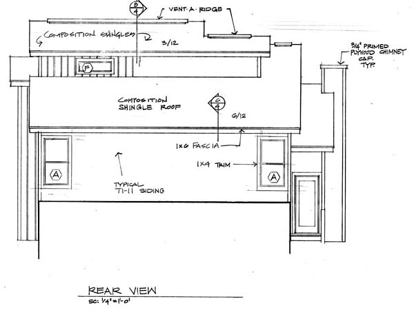 Coastal, Contemporary Plan with 1908 Sq. Ft., 3 Bedrooms, 2 Bathrooms Picture 7