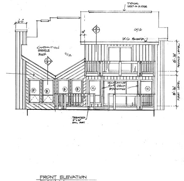 Coastal, Contemporary Plan with 1908 Sq. Ft., 3 Bedrooms, 2 Bathrooms Picture 9