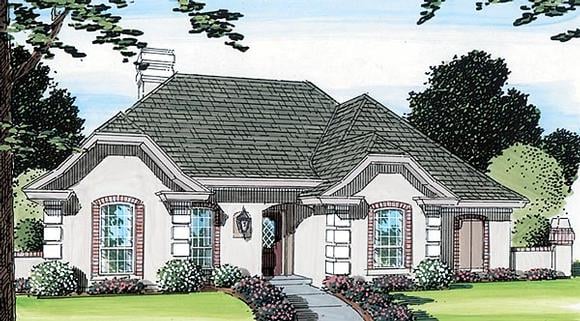 House Plan 22004 Elevation