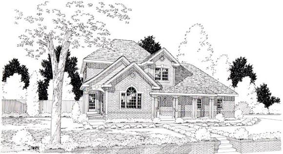 House Plan 24248 Elevation