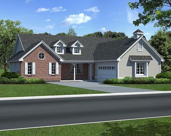 House Plan 24254 Elevation